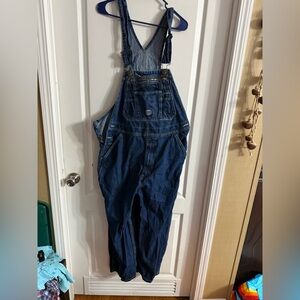 Berne Men’s Bib Overalls Coveralls Blue Denim Size 40x30